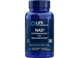 Life Extension NAD+ Cell Regenerator™ and Resveratrol Elite™, 30 vege caps